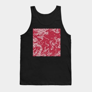 Red Dragon Scales Tank Top